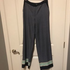 Vince Camuto blue palazzo pants